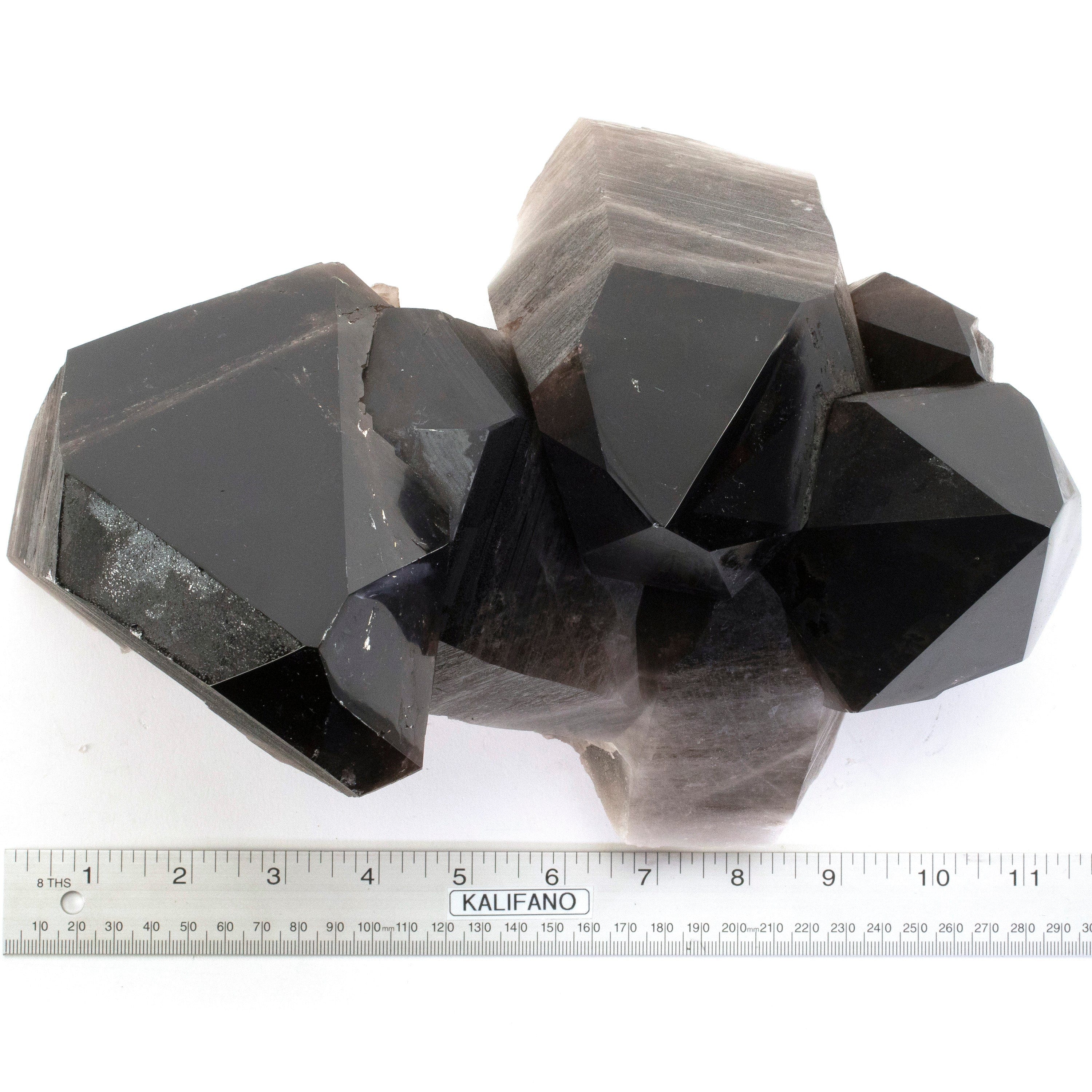 Kalifano Smoky Quartz Smoky Quartz Cluster from Brazil - 8" / 18 lbs SQ5900.004