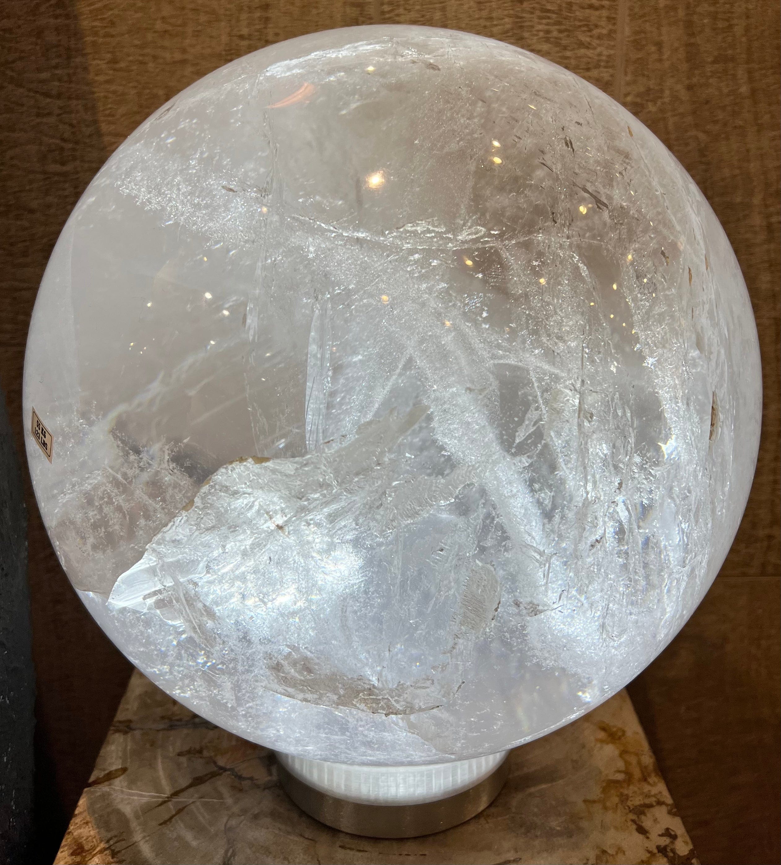 KALIFANO SQ36000.002 ‚Äî Clear Quartz Sphere SQ36000.002