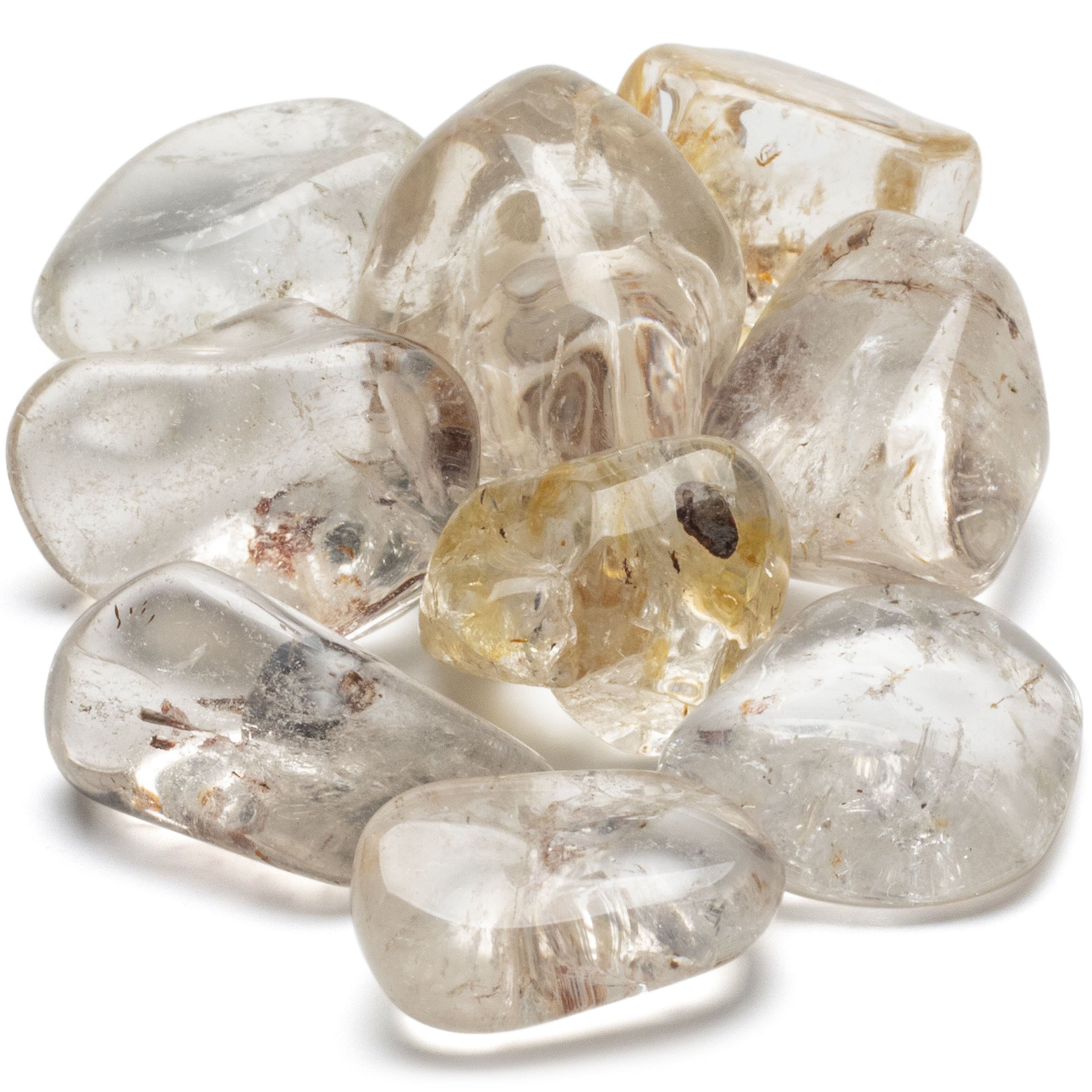 KALIFANO Tumbled Clear Included Quartz TS-CQ