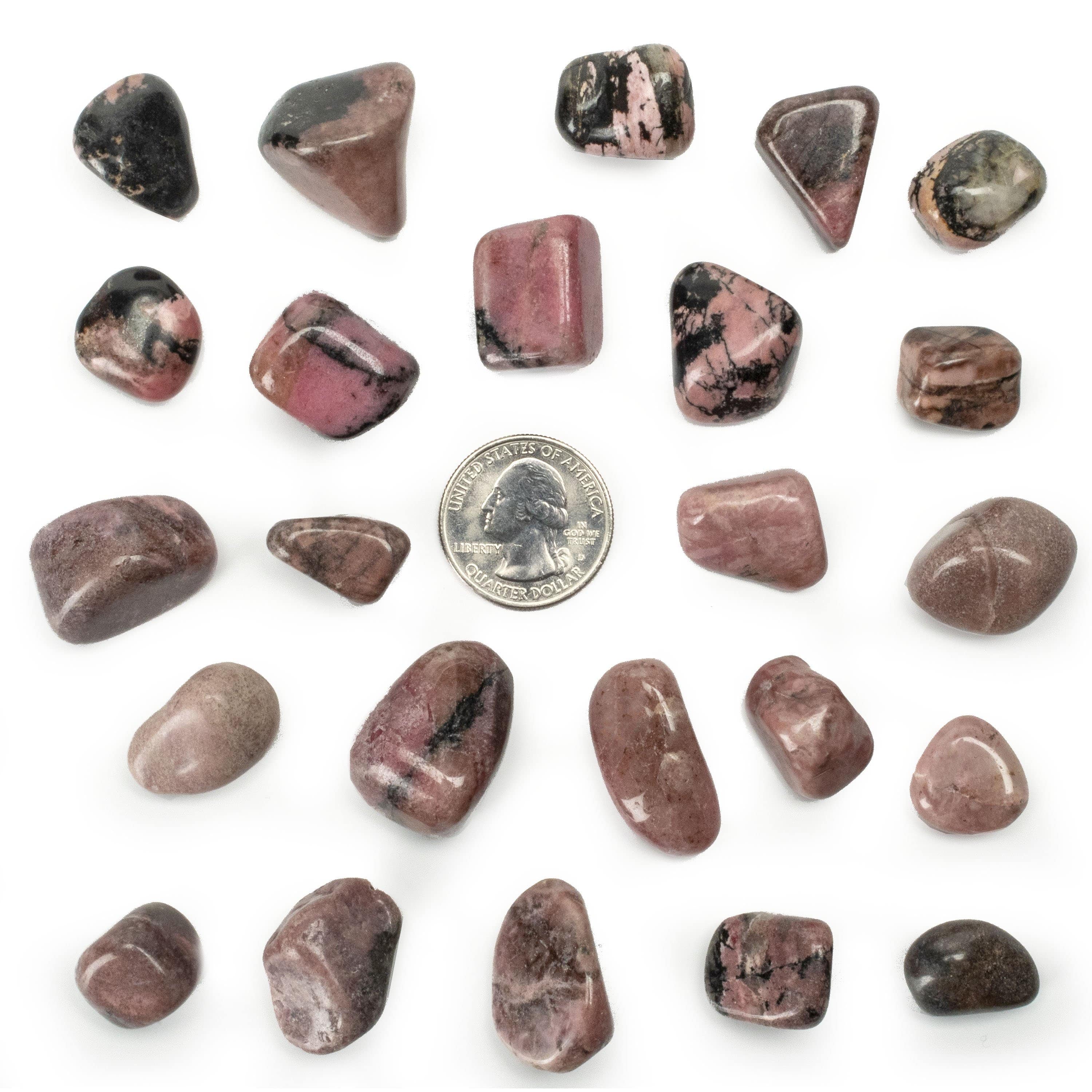 KALIFANO Tumbled Rhodonite TS-RE