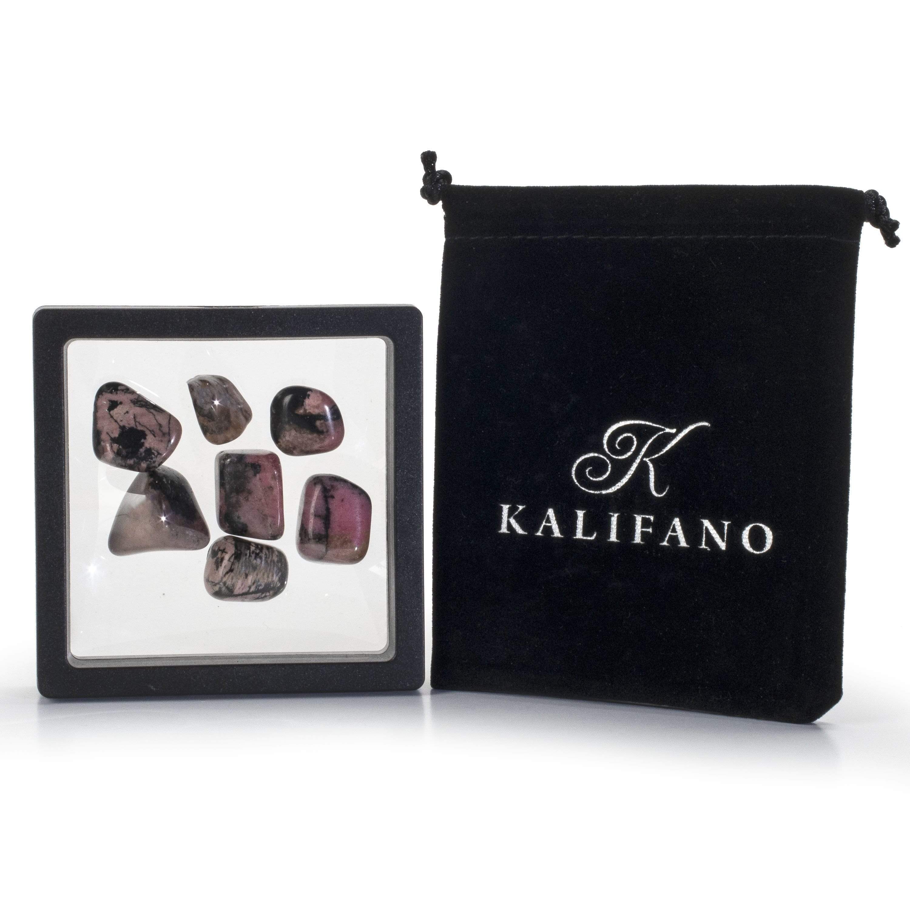 KALIFANO Tumbled Rhodonite TS-RE