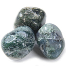 Natural Moss Agate Tumbled Stone