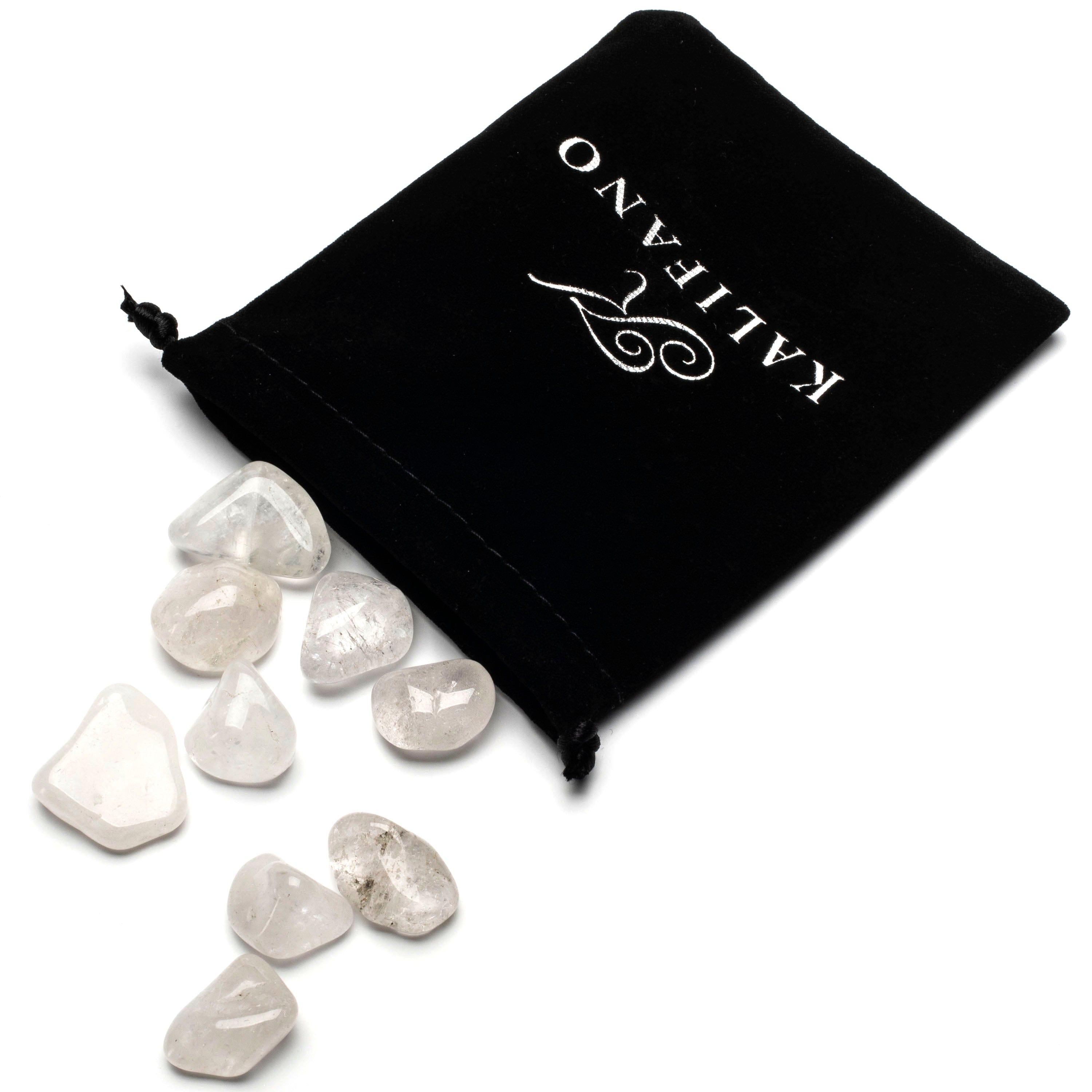 Kalifano TUMBLED STONES Tumbled Quartz TS-WQ